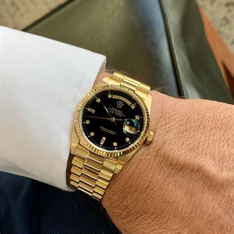 rolex president on 6 wrist|rolex 36mm president.